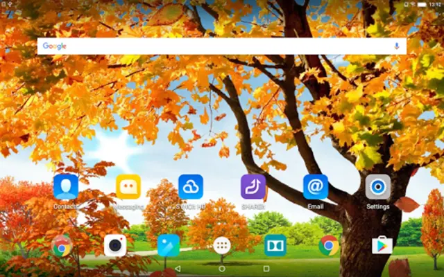 Autumn Pond Live Wallpaper android App screenshot 0