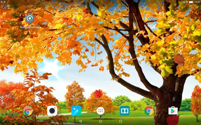 Autumn Pond Live Wallpaper android App screenshot 1