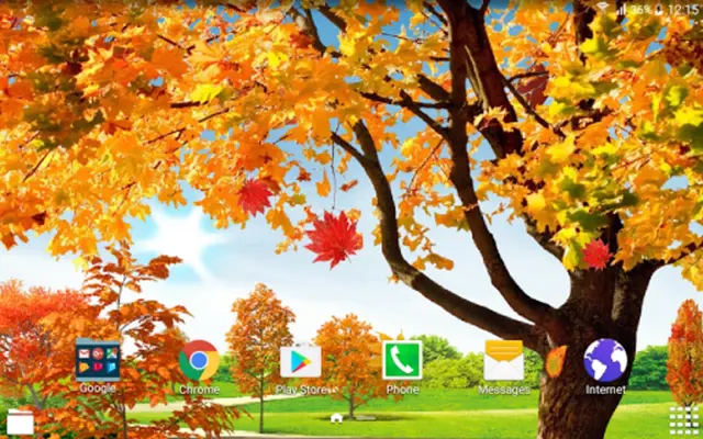 Autumn Pond Live Wallpaper android App screenshot 2