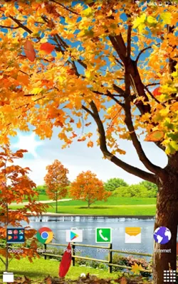 Autumn Pond Live Wallpaper android App screenshot 3