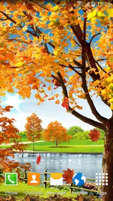 Autumn Pond Live Wallpaper android App screenshot 6